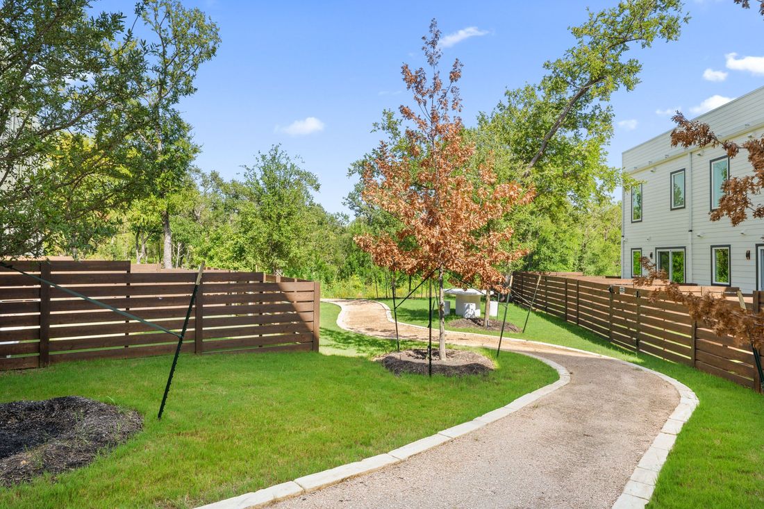 View of the treeline from an Overlook home